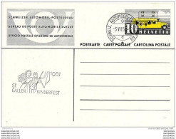 125 - 44 - Entier Postal Avec Oblit Spéciale "St Gallen Kinderfest 1951" - Marcofilia