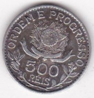 Brésil 500 Reis 1913 , En Argent , KM# 512 - Rumania