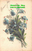 R359919 Bonne Fete. Blue Flowers. T. A. M. Seria Artistica Acquarello. N. 1921 - Monde
