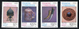 REF093 > TURQUIE < Yv N° 2498 à 2501 * *  -  MNH * * -- Turkey -- Poignard Bouclier Verre Encensoir - Ongebruikt