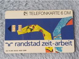 GERMANY-1214 - K 0260 - Randstad Zeit-arbeit - 4.000ex. - K-Series : Série Clients