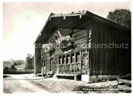 12796067 Wildhaus SG Geburtshaus Huldrych Wildhaus Lisighaus - Otros & Sin Clasificación