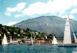 12795339 Ascona TI Segelboot  Ascona - Autres & Non Classés