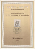 Germany Deutschland 1994-35 1000. Todestag Des Hl. Wolfgang, Canceled In Bonn - 1991-2000