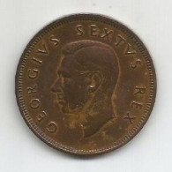 SOUTH AFRICA 1 PENNY 1950 - Südafrika