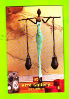 Advertising Card Board- Galerie Arte- Art Africain Contemporain , Dakar- Senegal. Postcard's Sizes. - Advertising