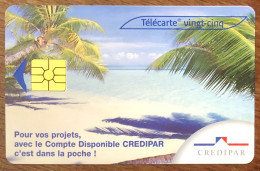 CREDIPAR TELECARTE 25U RÉF PHONECOTE Hn172 UT LUXE TELEFONKARTE SCHEDA TARJETA PHONECARD PREPAID PREPAYÉE CALLING CARD - 25 Unità