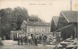 Eurville * Vue Sur Les Forges * Usine * Ouvriers Scierie Bois - Other & Unclassified