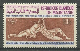 MAURITANIE 1971 PA N° 110 ** Neuf MNH Superbe C 3 € Sport Année Préolympique Munich - Mauritanië (1960-...)