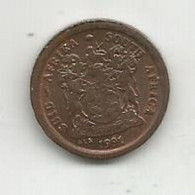 SOUTH AFRICA 2 CENTS 1991 - Afrique Du Sud