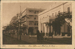 EGYPT - PORT SAID - POST OFFICE AND HOTEL DE LA POSTE ( 1344 ) EDIT. LEHNERT & LANDROCK - 1920s (12659) - Port-Saïd