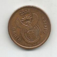 SOUTH AFRICA 5 CENTS 2004 - Sud Africa
