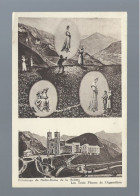 CPA - 38 - Pèlerinage De Notre-Dame De La Salette - Les Trois Phases De L'Apparition - Circulée - La Salette