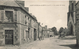 St Ouen Des Alleux * Le Centre Du Bourg Du Village * Villageois Enfants - Andere & Zonder Classificatie