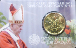 Vaticano - 50 Centesimi 2021 - Coincard N. 12 - UC# 6 - Vaticaanstad