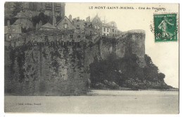50  Le Mont Saint Michel - Cote Des Remparts - Le Mont Saint Michel
