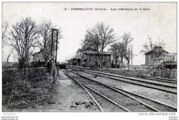 26 PIERRELATTE VUE INTERIEURE DE LA GARE - Otros & Sin Clasificación