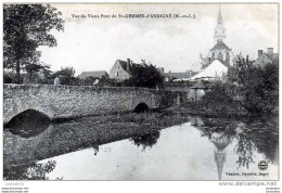 49 SAINT GEMMES D'ANDIGNE EDIT GAUMER VOYAGEE 1909 - Autres & Non Classés