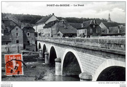 25 PONT DE ROIDE LE PONT EDIT GAILLARD VOYAGEE 1912 - Altri & Non Classificati