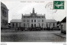 89 COURSON GROUPE SCOLAIRE  VOYAGEE 1910 - Andere & Zonder Classificatie