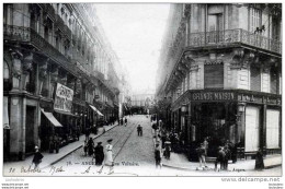 49 ANGERS RUE VOLTAIRE  GRANDE MAISON MAGASIN EDIT RIVIERE VOYAGEE 1904 - Angers