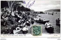 HALIFAX REGATTA NORTH WEST ARM 1906  N.S.  EDIT VALENTINE ET SONS - Halifax