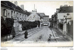 61 MORTAGNE SOUS PREFECTURE ET RUE DE LA SOUS PREFECTURE EDIT LL - Mortagne Au Perche