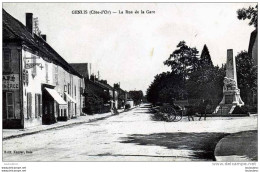 21 GENLIS LA RUE DE LA GARE - Autres & Non Classés