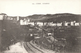 Corse Vivario En Fait Gare De Venaco Avec Train - Andere & Zonder Classificatie