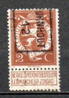 2074 Voorafstempeling Op Nr 109 - TURNHOUT 12 - Positie B - Rollenmarken 1910-19
