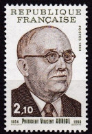 Frankreich, 1984, Mi.Nr. 2471, MNH **,  Vincent Auriol. - Unused Stamps