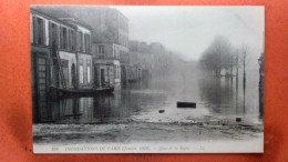 CPA (75) Inondations De Paris.1910. Quai De La Rapée.  (7A.828) - Überschwemmung 1910