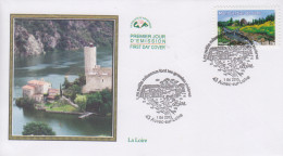 Enveloppe  FDC   1er  Jour   FRANCE     Mont   GERBIER  DE  JONC     AUREC  SUR  LOIRE    2013 - 2010-2019