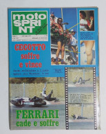 54016 Motosprint 1979 A. IV N. 29 - Cecotto / Kawasaki 350 Gialla - NO FIGURINE - Motores