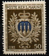 SAINT-MARIN 1945-6 * - Unused Stamps