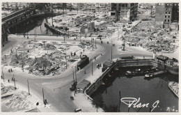 Rotterdam Plan C Na Bombardement Levendig Tram FOTOKAART    4825 - Rotterdam