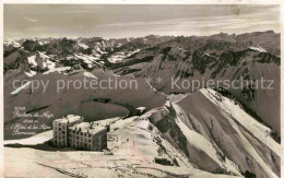 12766509 Rochers De Naye Fliegeraufnahme Hotel Et Les Alpes Bernoises Rochers De - Andere & Zonder Classificatie