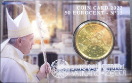Vaticano - 50 Centesimi 2022 - Coincard N. 13 - UC# 6 - Vaticaanstad