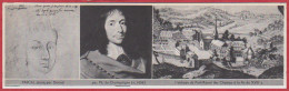Blaise Pascal. Mathématicien. 2 Portraits, L'abbaye De Port Royal Des Champs Au XVIIe S. Jansénisme. Larousse 1960. - Documentos Históricos