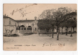 LECTOURE * GERS * L'HOPITAL * FACADE * CLOCHE * Phot. édit. J. Tapie, Auch * Carte Précurseur - Lectoure