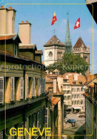 12764119 Geneve GE La Vieille Ville Et La Cathedrale Saint Pierre Geneve - Andere & Zonder Classificatie