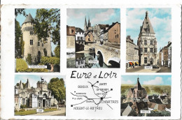 EURE ET LOIR - Vues - Carte Géographique - Andere & Zonder Classificatie