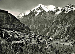 12760929 Graechen VS Mit Weisshorn Brunegghorn Bishorn Barrhoerner Walliser Alpe - Autres & Non Classés