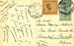 BELGIAN CONGO  PPS SBEP 66 VIEW 3 USED - Enteros Postales