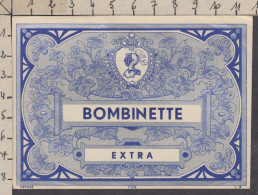 128866/ Etiquette De Boisson *BOMBINETTE EXTRA* - Advertising