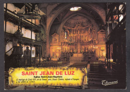 101903/ SAINT-JEAN-DE-LUZ, Eglise Saint-Jean-Baptiste, Intérieur - Saint Jean De Luz