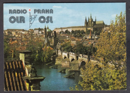 127250/ PRAGUE, Praha, Radio Praha, Not Written Qsl Card - Czech Republic