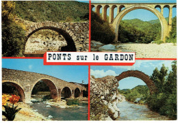 CPM FRANCE 00 REGIONS CEVENNES - Ponts Sur Le Gardon - Multivues - Languedoc-Roussillon