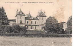 Environs De Saint Bonnet Le Château - Château De Montagnac , Propriété De M. G. Delphin - Autres & Non Classés