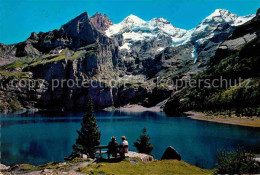 12757397 Oeschinensee Kandersteg Rothorn Bluemlisalphorn Oeschihorn Fruendenhorn - Other & Unclassified